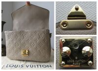 Louis Vuitton Pochette M&Atilde;&copy;tis in Dune Empreinte