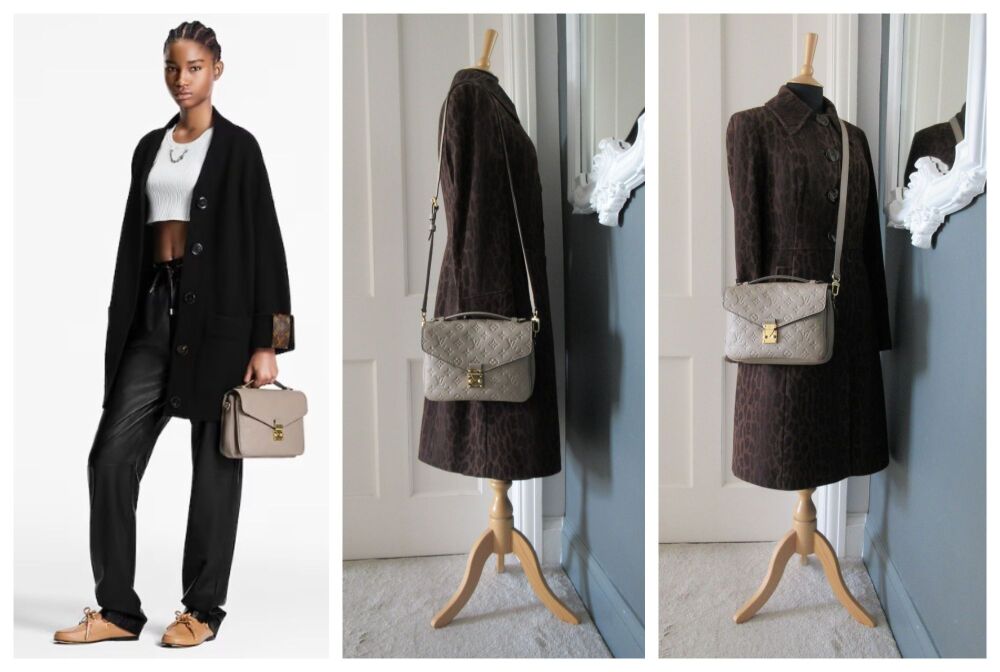 Louis Vuitton Pochette M&eacute;tis in Dune Empreinte