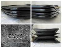 Chlo&Atilde;&copy; Faye Medium Shoulder Bag in Black Calfskin & Suede