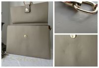 Chlo&Atilde;&copy; Faye Medium in Motty Grey Calfskin & Suede