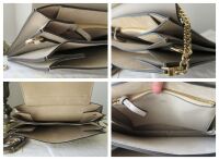 Chlo&Atilde;&copy; Faye Medium in Motty Grey Calfskin & Suede