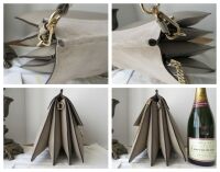 Chlo&Atilde;&copy; Faye Medium in Motty Grey Calfskin & Suede