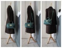 Mulberry Small Del Rey Emerald Textured Lizard Printed Calfskin