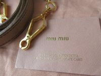 Miu Miu Madras Bicolore Top Handle Shoulder Satchel