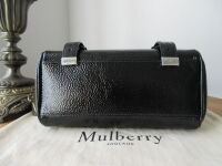 Mulberry Mini Alexa in Black Spongy Patent Leather