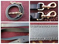 Mulberry Regular Alexa in Plum Loopy Leopard Quilted Denim