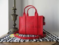 Marc Jacobs Small The Tote Bag in True Red Leather