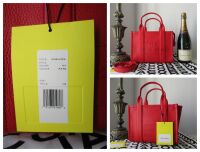 Marc Jacobs Small The Tote Bag in True Red Leather