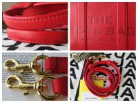 Marc Jacobs Small The Tote Bag in True Red Leather