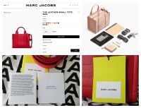 Marc Jacobs Small The Tote Bag in True Red Leather