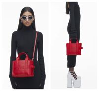 Marc Jacobs Small The Tote Bag in True Red Leather