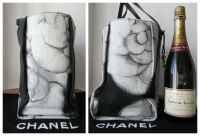 Chanel Large Shoulder Tote in Camellia Printed Canvas