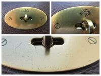 Mulberry Antony Large Messenger in Chocolate Natural Vegetable Tanned Leath