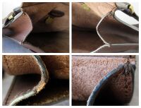 Mulberry Antony Large Messenger in Chocolate Natural Vegetable Tanned Leath