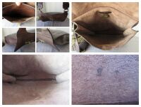 Mulberry Antony Large Messenger in Chocolate Natural Vegetable Tanned Leath