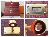 Herm&Atilde;&copy;s Kelly Classique To Go Shoulder Bag Clutch Wallet in Rouge H Evercolo