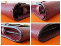 Herm&Atilde;&copy;s Kelly Classique To Go Shoulder Bag Clutch Wallet in Rouge H Evercolo