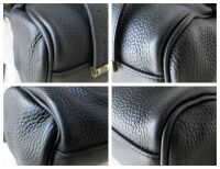 Mulberry Alexa in Black Heavy Grain
