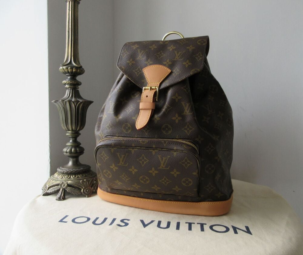 Louis Vuitton Montsouris GM Backpack in Monogram Vachette