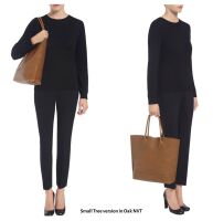 Mulberry Blossom Shoulder Tote in Black Classic Grain Leather