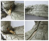 Bottega Veneta Small Jodie in Travertine Intrecciato