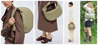 Bottega Veneta Small Jodie in Travertine Intrecciato