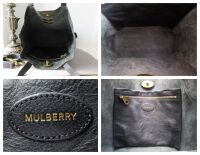 Mulberry Brynmore Large Tote in Black Natural Vegetable Tanned Leather