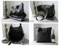 Mulberry Brynmore Large Tote in Black Natural Vegetable Tanned Leather