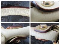 Gucci Vintage Abbey D Ring Small Zipped Hobo in Ivory Beige GG Canvas