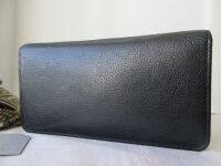 Mulberry Classic Postmans Long Locked Continental Flap Purse Wallet in Blac
