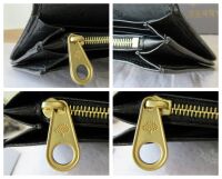 Mulberry Classic Postmans Long Locked Continental Flap Purse Wallet in Blac