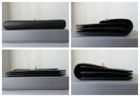 Mulberry Classic Postmans Long Locked Continental Flap Purse Wallet in Blac