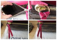 Louis Vuitton Emilie Continental Purse Wallet in Monogram Fuchsia
