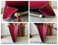 Louis Vuitton Emilie Continental Purse Wallet in Monogram Fuchsia