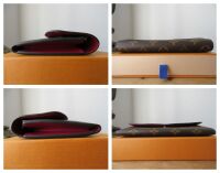 Louis Vuitton Emilie Continental Purse Wallet in Monogram Fuchsia