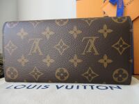 Louis Vuitton Emilie Continental Purse Wallet in Monogram Fuchsia