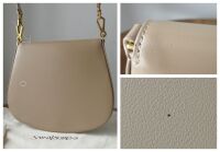 Saint Laurent YSL Mini Voltaire Top Handle in Dark Toffee Box Calfskin