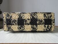 Loewe Paula's Ibiza Mini Raffia Gingham Tote Bag