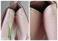 Dolce & Gabbana Medium Miss Sicily Floral 'Lilies' in Rosa Pink Vitello Sta