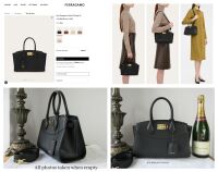 Salvatore Ferragamo New Studio Soft Bag (M) in Black Calfskin