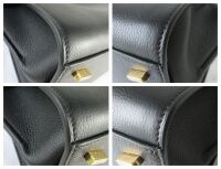 Salvatore Ferragamo New Studio Soft Bag (M) in Black Calfskin