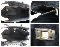 Salvatore Ferragamo New Studio Soft Bag (M) in Black Calfskin