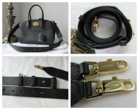 Salvatore Ferragamo New Studio Soft Bag (M) in Black Calfskin