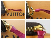 Louis Vuitton Clemence Long Zip Around Continental Wallet in Monogram Fuchs
