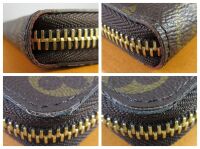 Louis Vuitton Clemence Long Zip Around Continental Wallet in Monogram Fuchs