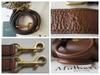 Mulberry Classic Small Bayswater Satchel in Oak Two Tone Small Classic Grai