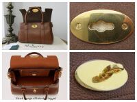 Mulberry Classic Small Bayswater Satchel in Oak Two Tone Small Classic Grai