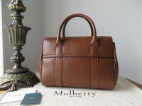 Mulberry Classic Small Bayswater Satchel in Oak Two Tone Small Classic Grai