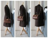 Mulberry Classic Small Bayswater Satchel in Oak Two Tone Small Classic Grai