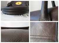 Mulberry Classic East West Bayswater in Chocolate Natural Vegetable Tanned